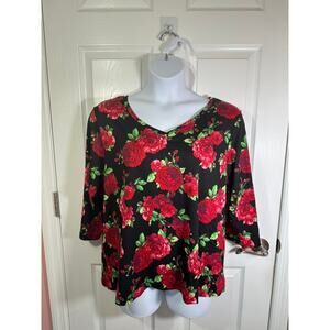 The Pioneer Woman long sleeve floral top XXL
